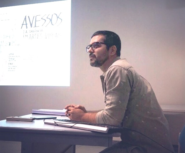 Professor Alexandre José Guimarães na defesa de sua tese